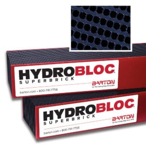 Waterjet Cutting Bricks - HYDROBLOC 